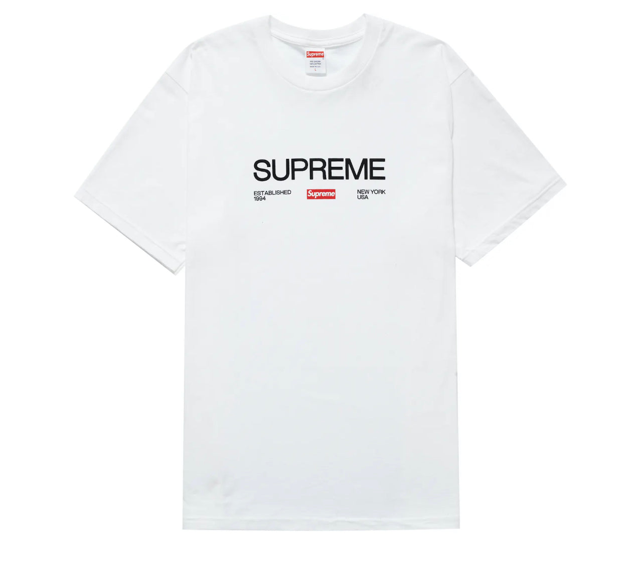Supreme Est. 1994 Tee White