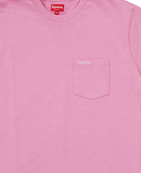 Supreme S/S Pocket Tee Bright Pink(SS22)