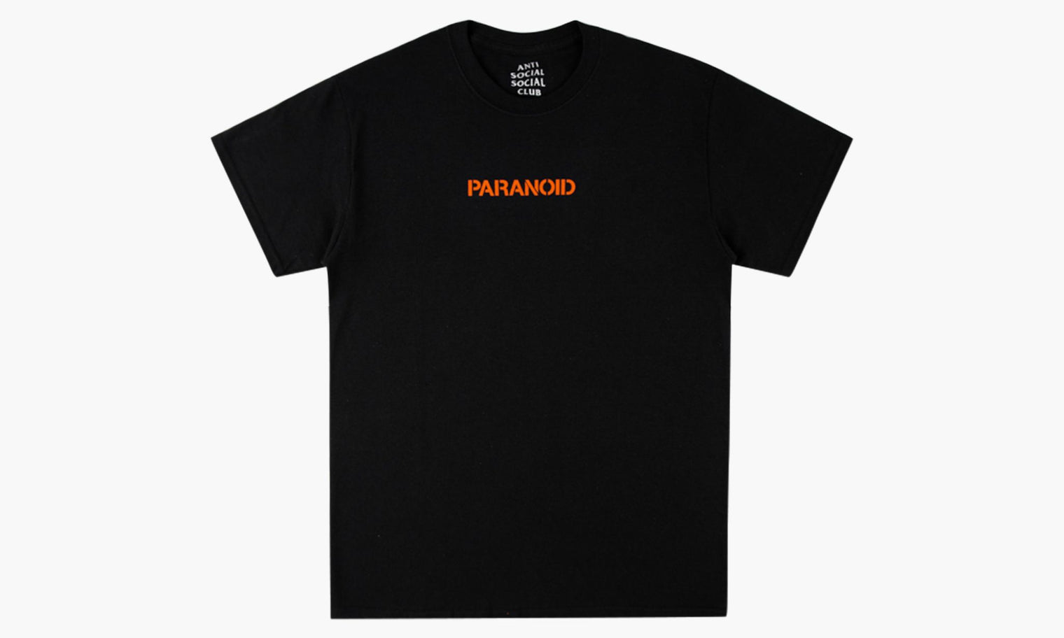 ASSC x Undefeated Paranoid Tee Black/Orange