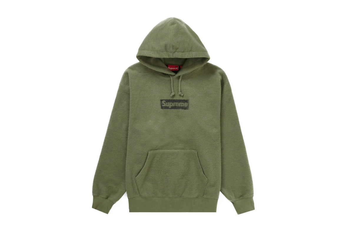 Supreme Inside Out Reversible Hoodie Olive