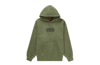 Supreme Inside Out Reversible Hoodie Olive