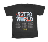 Travis Scott Astroworld Horse Head Tee Washed Black