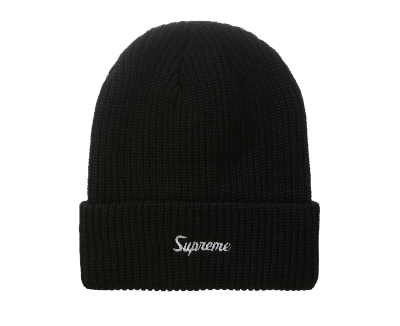 Supreme Loose Gauge Beanie Black