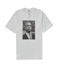 Supreme Roy DeCarava Malcolm X Tee White