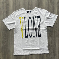 Vlone Staple Tee Yellow / White