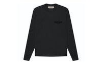 Essentials Black/Limo Long Sleeve Tee (SS22)