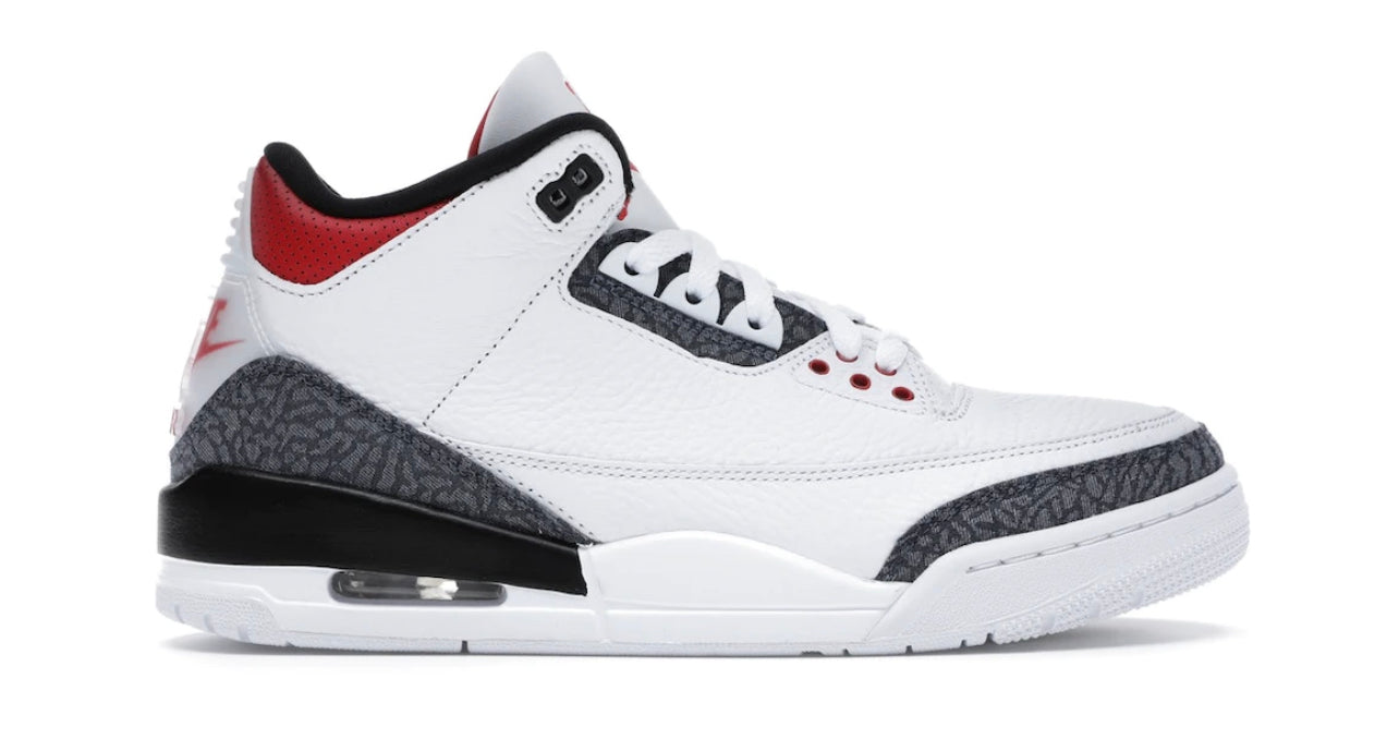Denim Fire Red Jordan 3 Retro (2020)