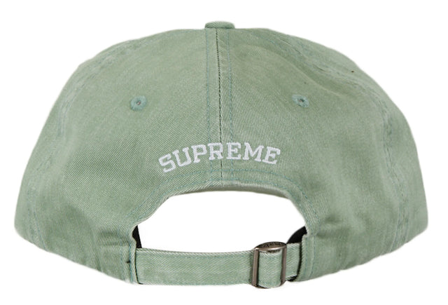Supreme Pigment Print S Logo Hat Light Sage(FW22)
