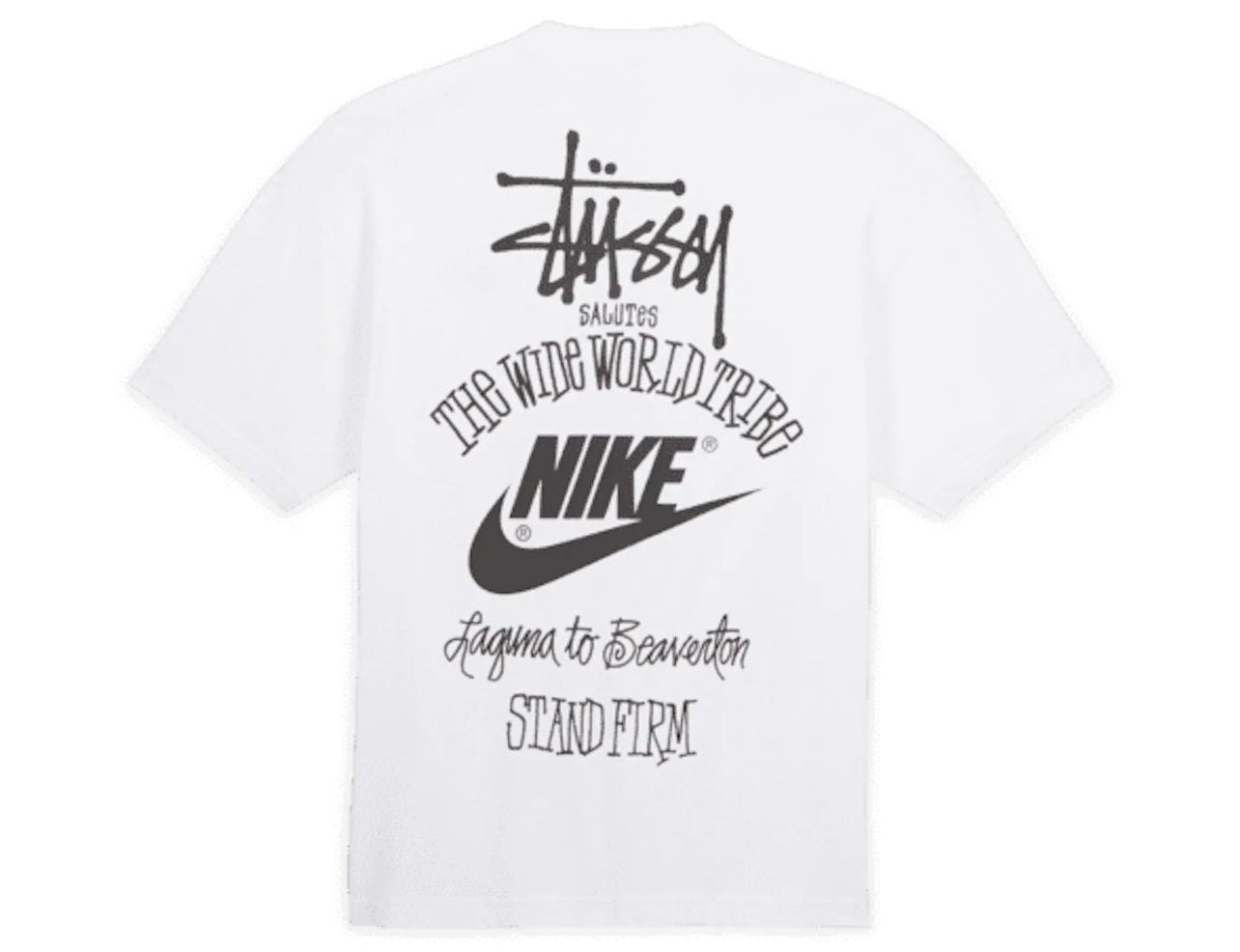 Nike x Stussy The Wide World Tribute T-Shirt White